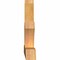 Ekena Millwork Richland Rough Sawn Timber Gable Bracket, Western Red Cedar, 60"W x 25"H x 4"D x 4"F, 10/12 Pitch GBW060X25X0404RIC00RWR - alternate 3